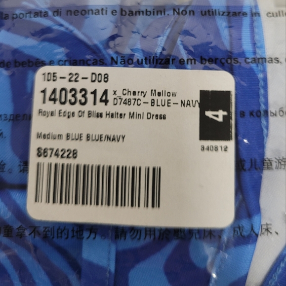 Cherry Mellow Halter Dress - Picture 6 of 6